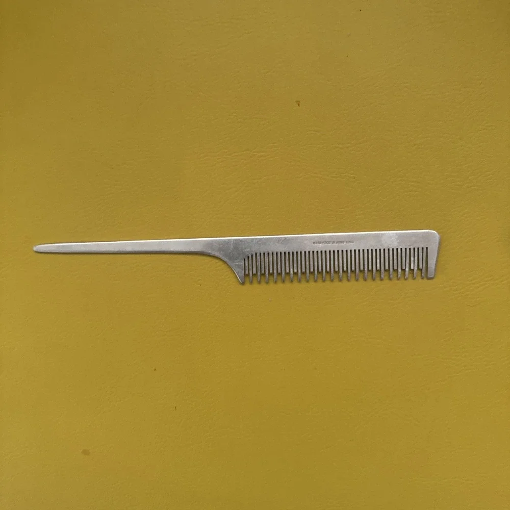 Vintage Metal Rat Tail Hair Styling Comb 8